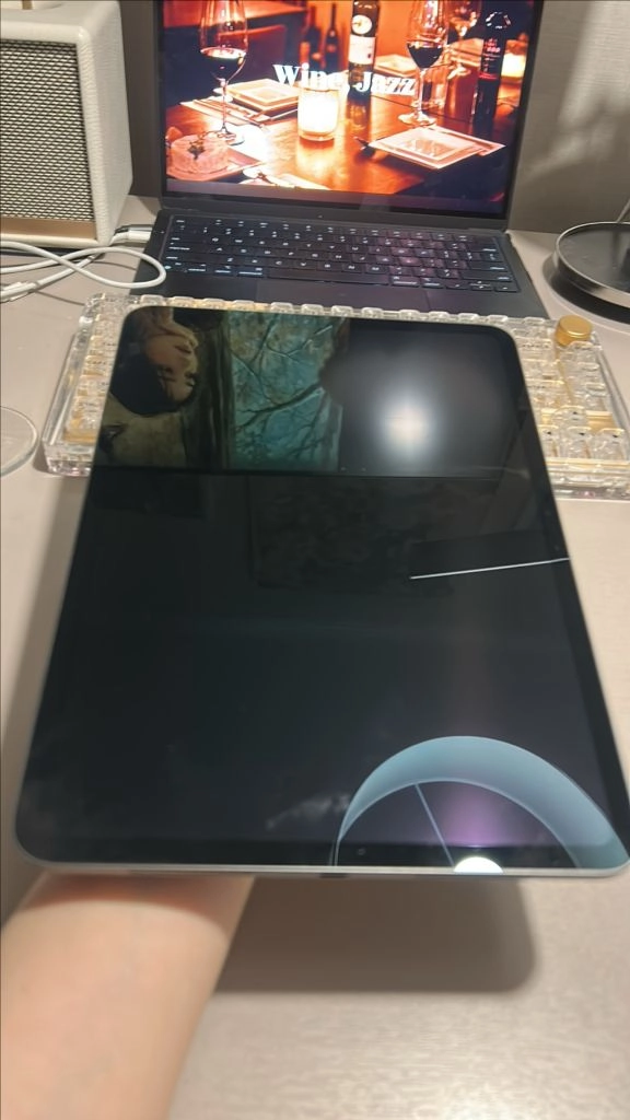 아이패드 프로 ipad pro 11 256g M4 wifi (액정일부파손/배터리성능100) 스페이스그레이 이미지