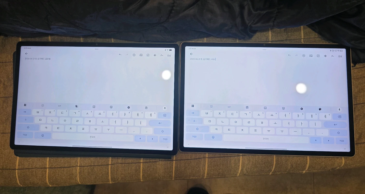 레노버 요가탭 요가패드 태블릿 12.7 256GB 국내 정발 펜,키보드 세트 이미지