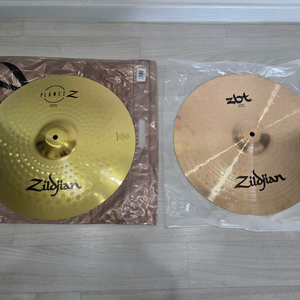 zildjian 크래쉬심벌2종류 일괄판매합니다. 이미지