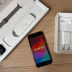 아이폰 SE2 128GB, 애플워치 SE1 40mm GPS 이미지