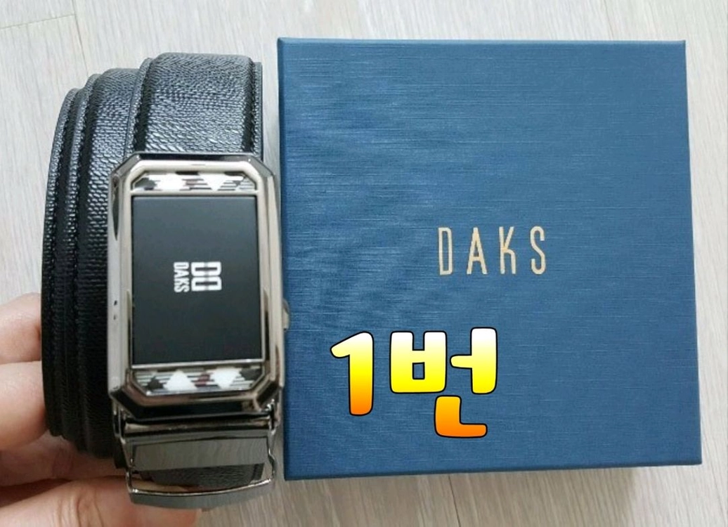 닥)고급형 소가죽 자동벨트 새상품 이미지