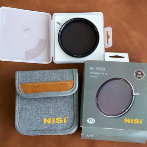 NiSi True Color 1-5 Stop 니시 트루컬러 가변 nd필터 77mm 이미지
