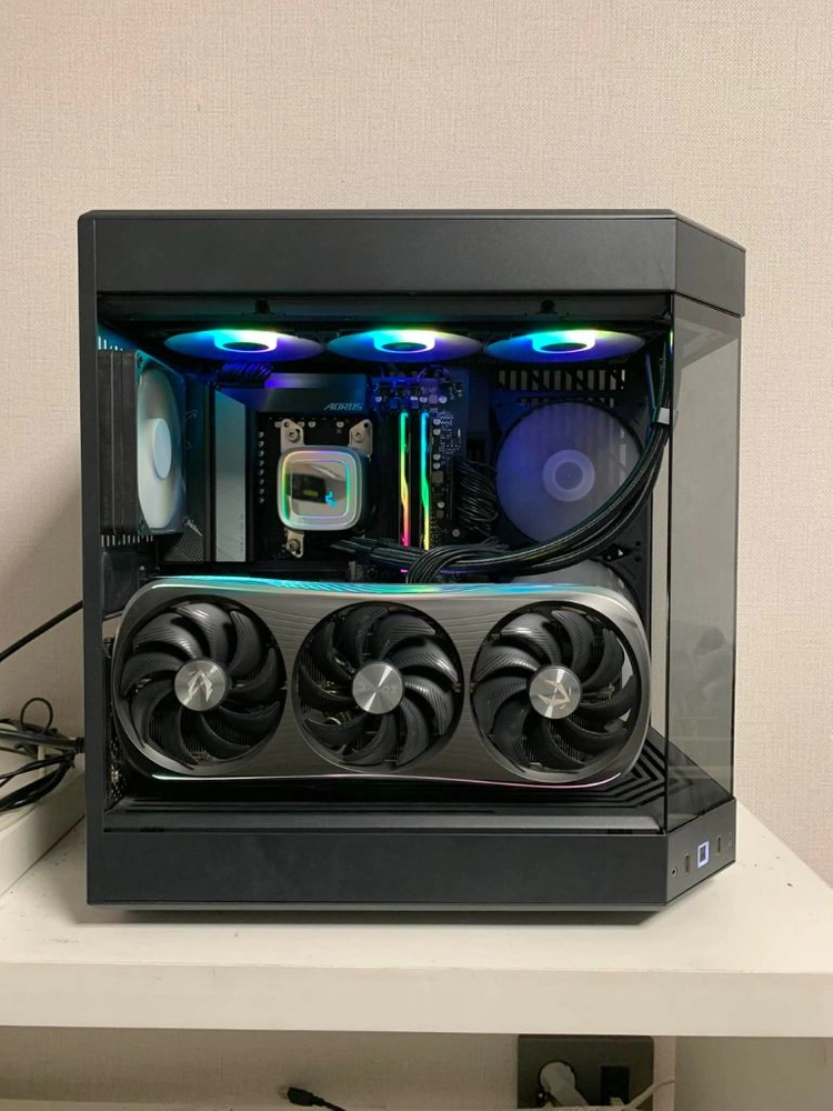7800x3d rtx 4080super 게이밍 컴퓨터 본체 이미지