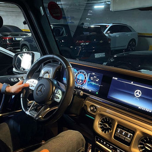 벤츠G63AMG 순정 핸들 판매 (에어백 포함) 이미지