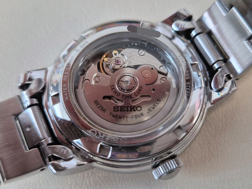 [SEIKO] 세이코 오픈하트 오토매틱 시계 이미지