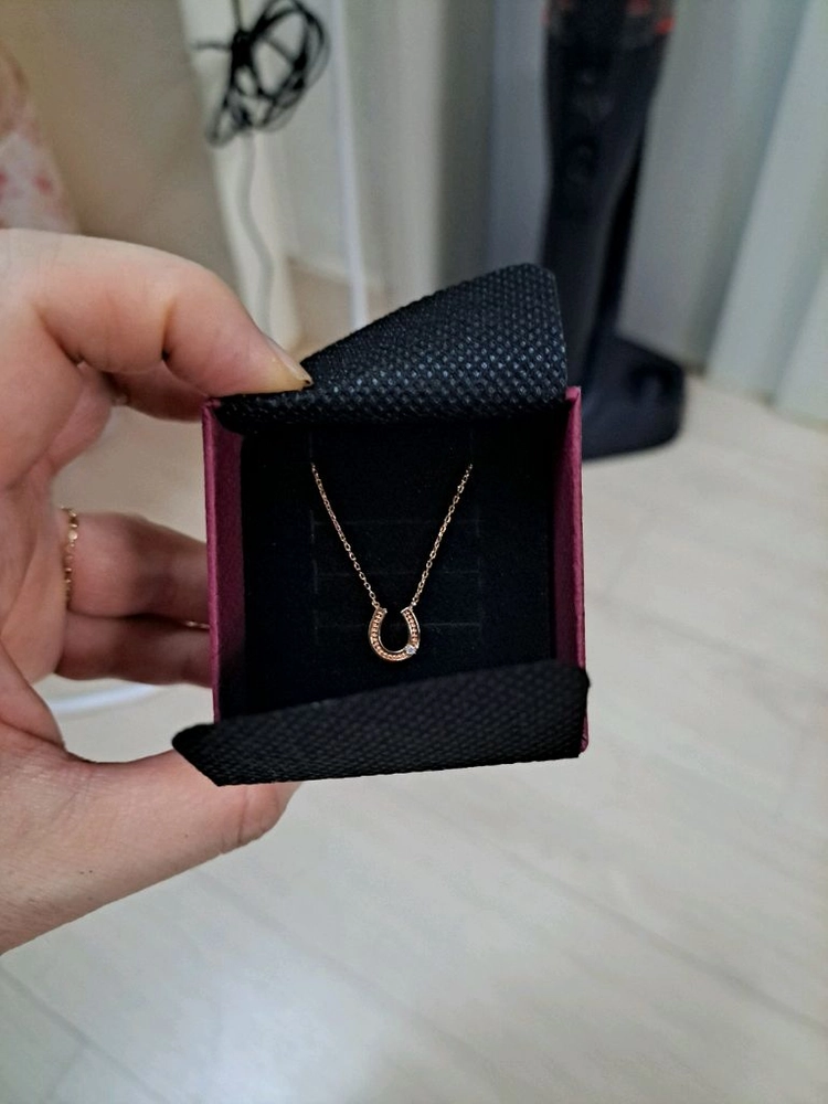 미니골드 14k 핑크골드 목걸이 이미지