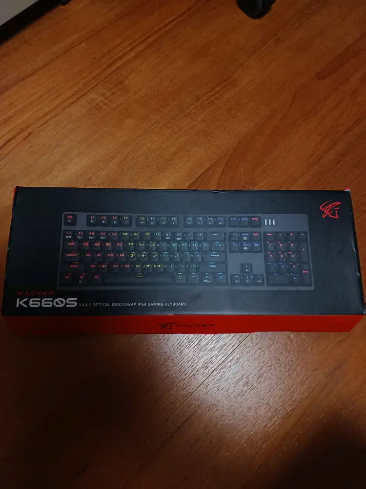 앱코 해커(abko hacker) k660s 리니어축 키보드 풀박스 이미지