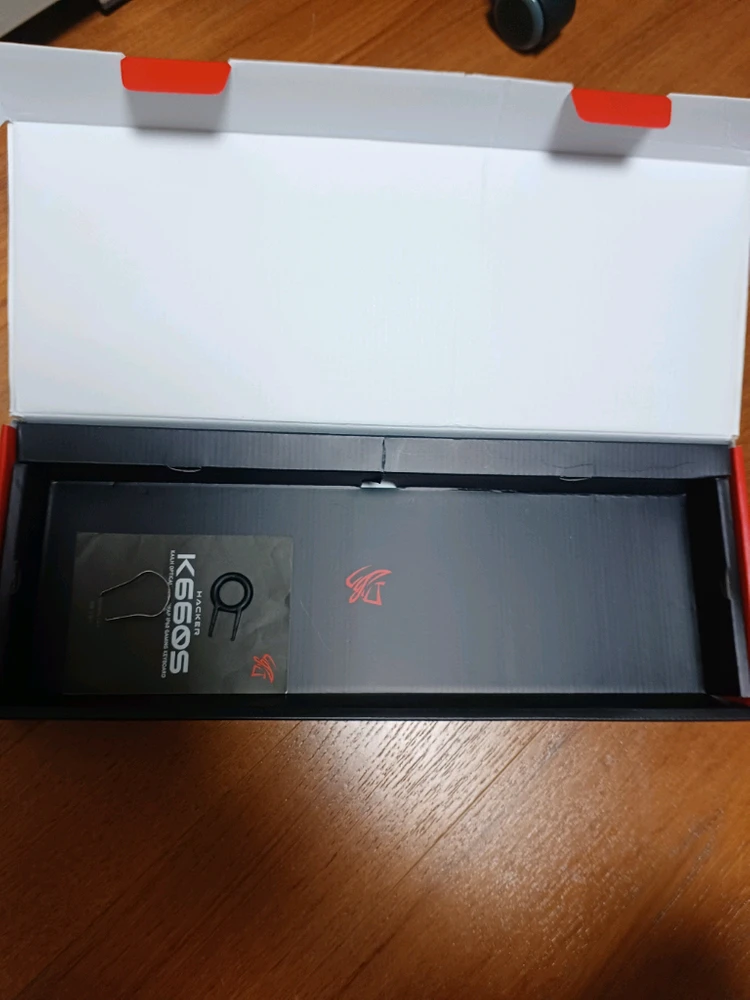 앱코 해커(abko hacker) k660s 리니어축 키보드 풀박스 이미지