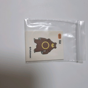 포켓몬 링곰 217 띠부씰 스티커 이미지