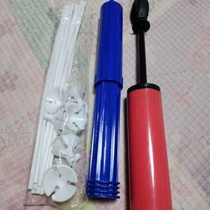 풍선 바람 펌프, 막대 이미지