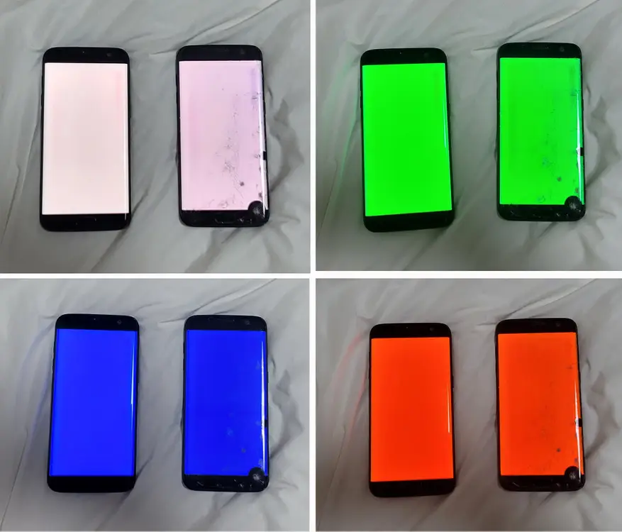 갤럭시 S7 엣지 128GB 블랙 2대 + 박스 2개 + 카드 케이스 5개 이미지