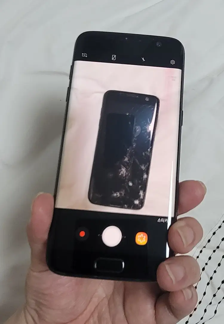 갤럭시 S7 엣지 128GB 블랙 2대 + 박스 2개 + 카드 케이스 5개 이미지