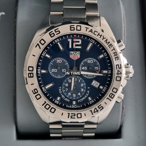 태그호이어 포뮬러1 크로노 쿼츠 청판 43mm CAZ101K(2021.04) 이미지
