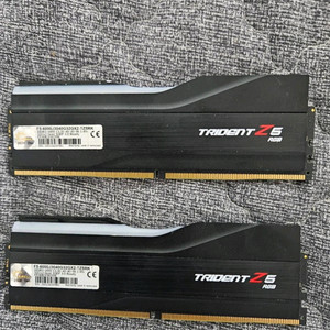 램DDR5 64기가 G.SKILL Trident Z5 RGB DDR5 6000 64GB (32Gx2) 이미지