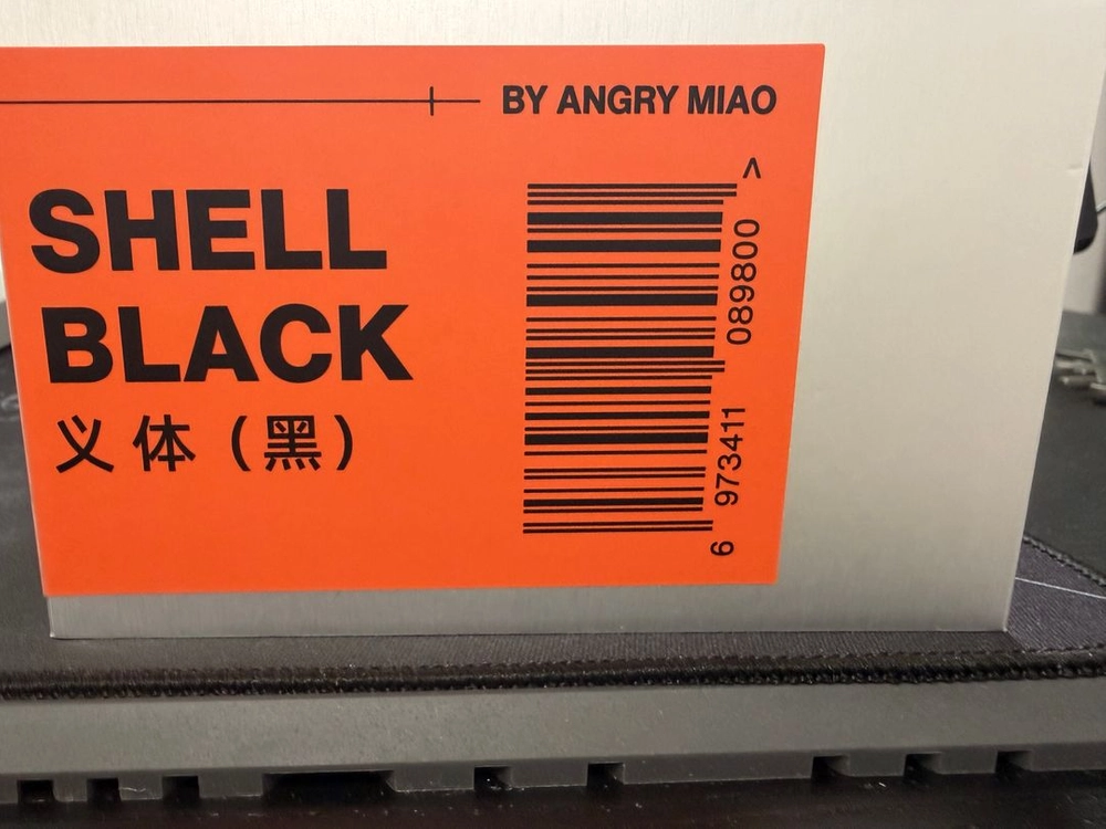 [미사용] 앵그리미아오 사이버블레이드 TWS Shell Black 무선 게이밍 이어폰 이미지