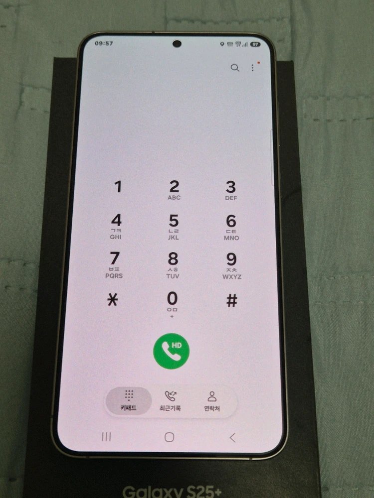 갤럭시 S25플러스 512g 풀박 정상해지 실버 이미지