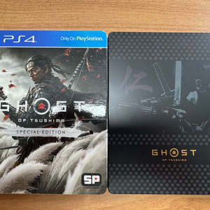 PS5 고스트 오브 쓰시마 스페셜 스틸북 에디션(디렉터즈 컷 ps5디스크로 판갈이) 이미지