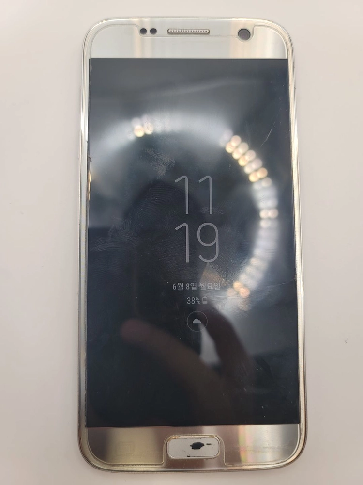 삼성 갤럭시 s7 sm-g930k 실버 32gb 파손&잔상x 이미지