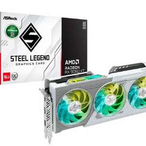 ASRock 라데온 RX 9060 XT 스틸레전드 OC D6 16GB WHITE 대원씨티에스*그래픽카드 이미지