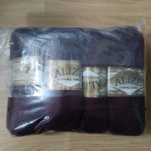 알리제 앙고라골드 323번 뜨개실 무료배송 미개봉 코바늘 맥시 이미지