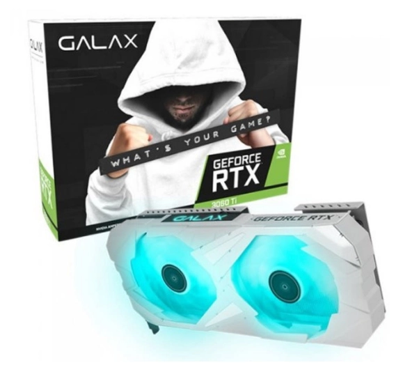 갤럭시 GALAX 지포스 RTX 3060 Ti EX WHITE OC D6 8GB *그래픽카드 이미지