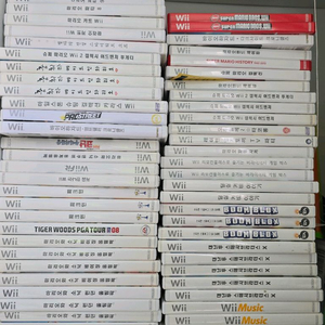 닌텐도위 wii 정품 게임시디 정리 합니다. 이미지