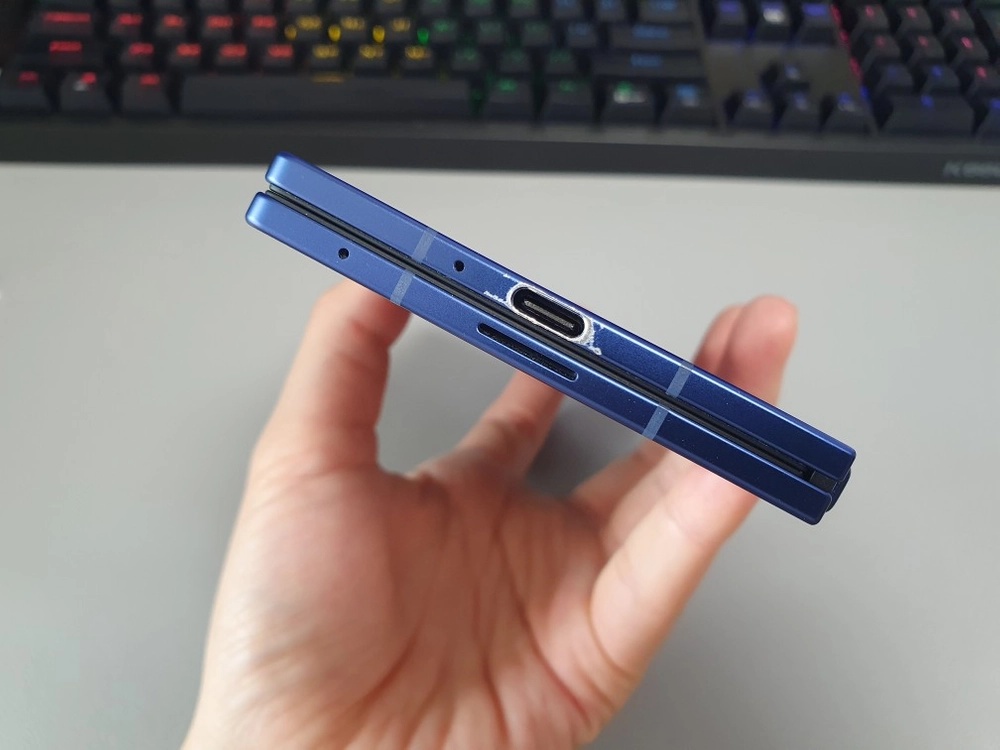 갤럭시 Z폴드7 / 256GB / 블루 이미지