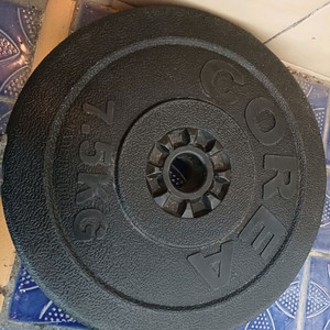 원판 7.5kg , 2.5,kg 총 4개 이미지