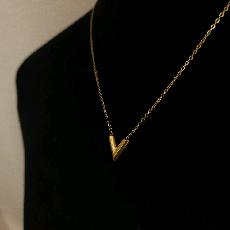 새상품,선물박스포장]데일리 V자 골드 써지컬 목걸이/귀걸이 반지 팔찌 진주 샤넬 14k 18k 스와로브스키 반클리프 이미지