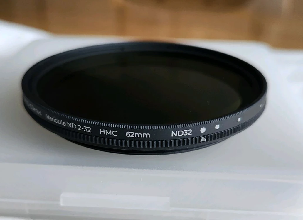 K&F Concept 62mm NANO-C HMC ND2-32 가변 ND 필터 이미지