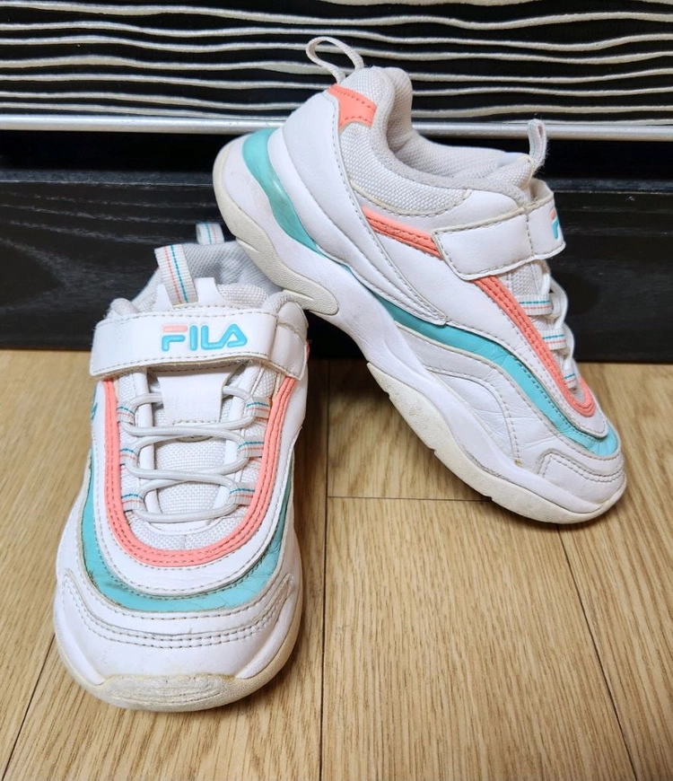 FILA 휠라 키즈 레이 민트 운동화 190 이미지