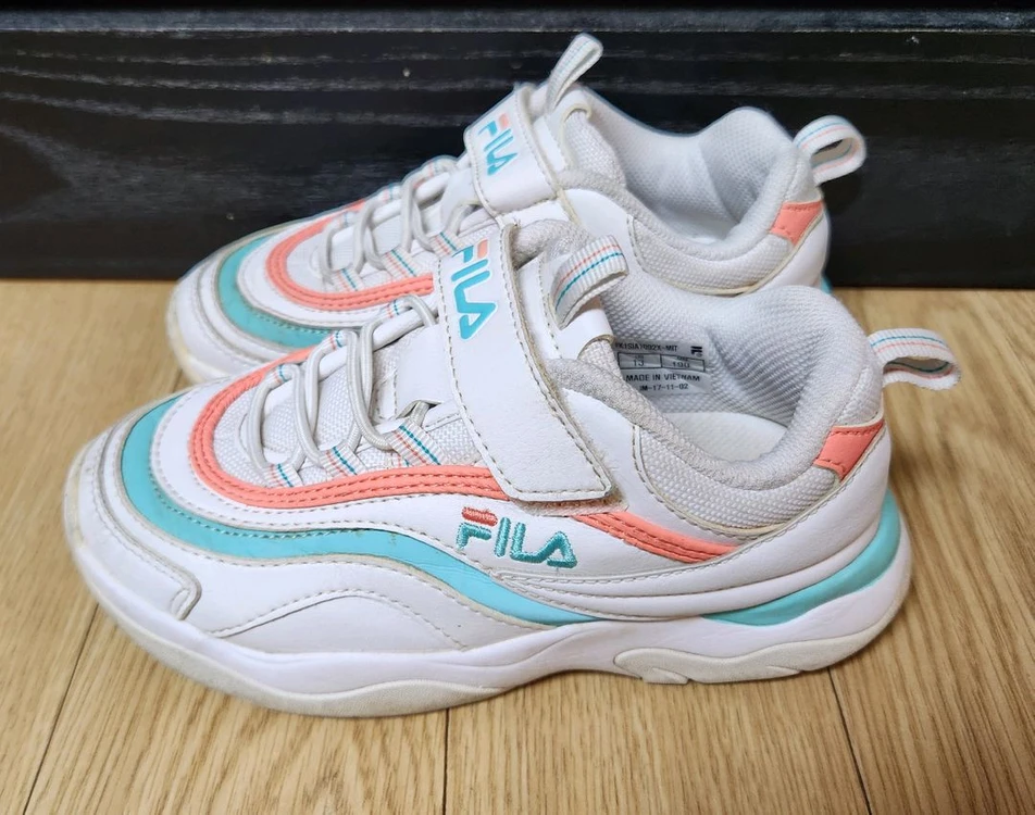 FILA 휠라 키즈 레이 민트 운동화 190 이미지