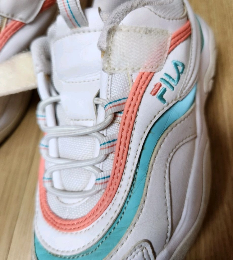 FILA 휠라 키즈 레이 민트 운동화 190 이미지