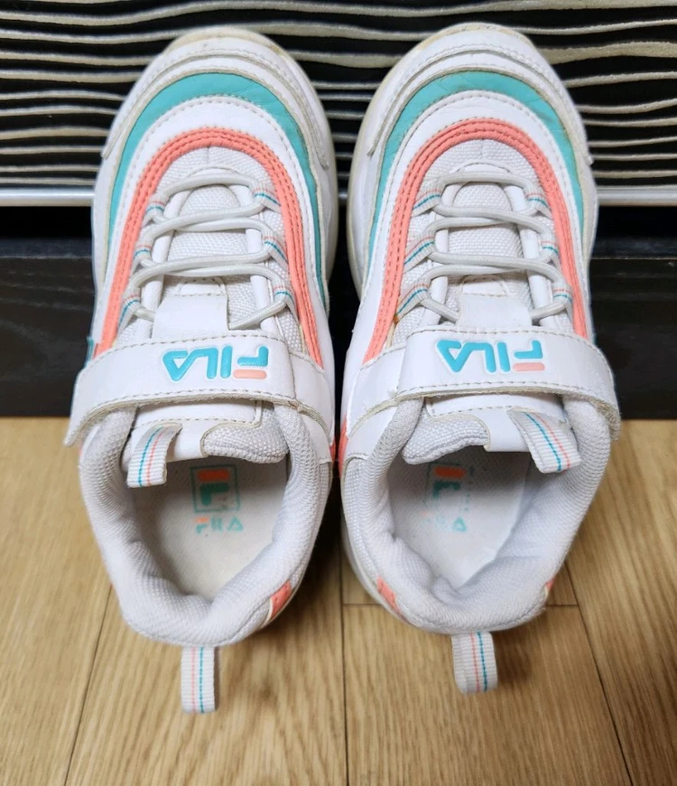 FILA 휠라 키즈 레이 민트 운동화 190 이미지