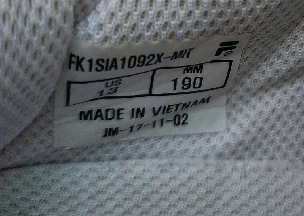 FILA 휠라 키즈 레이 민트 운동화 190 이미지