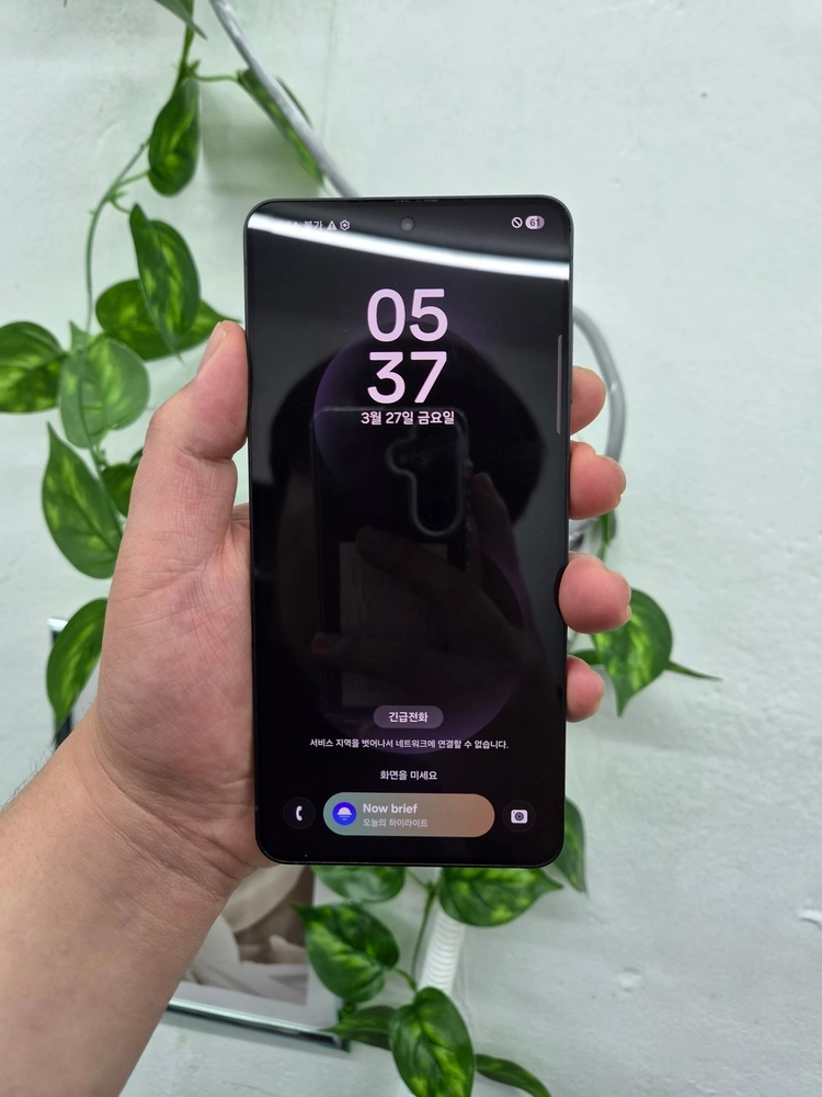 갤럭시 S25 엣지 블랙 256G 이미지
