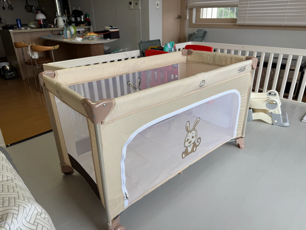 몽키버니 휴대용 침대(미사용) 이미지
