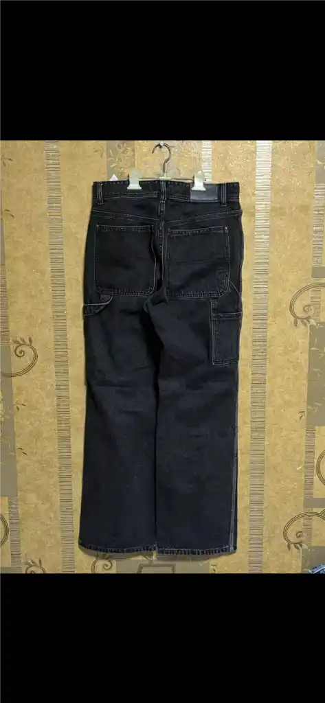 (Sold out) 메종미네드 블랙 카펜터 데님 팬츠 30 이미지