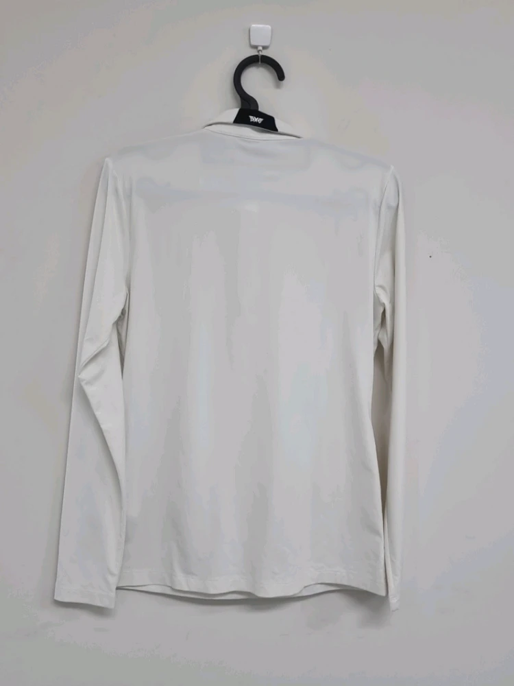 PXG 여성 골프 카라 긴팔 티셔츠 화이트 95(M) 이미지