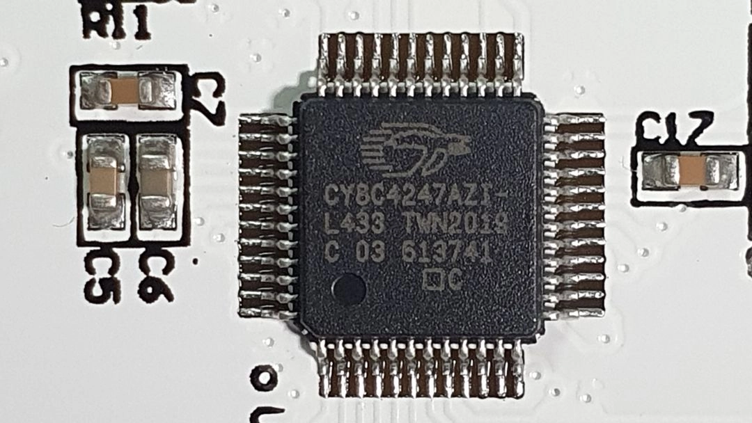 FAve10xH(핫스왑)_풀배열 키보드 기판 PCB 이미지