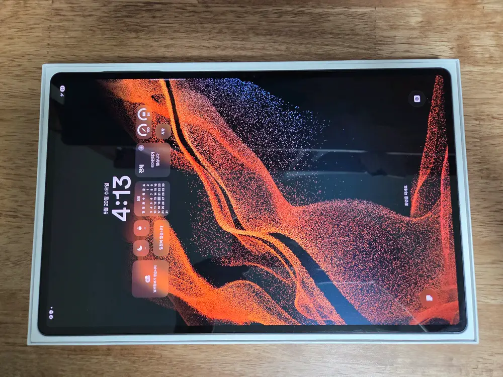 삼성 갤럭시탭 S8 울트라 256gb wifi 태블릿 pc 풀박스 이미지