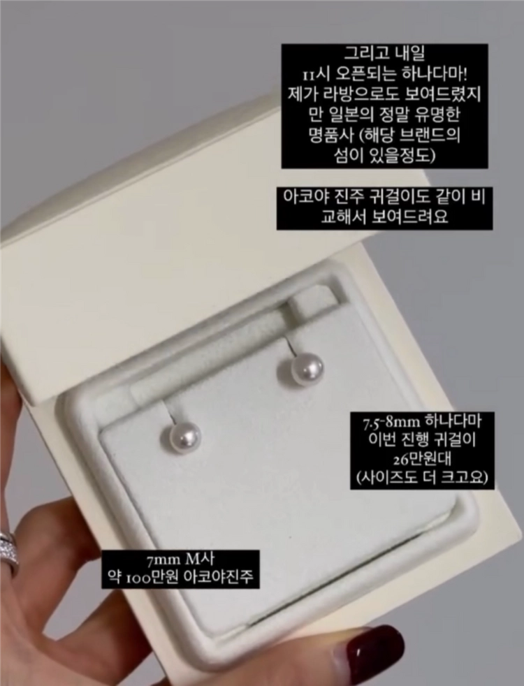 구해요)보스크 스페셜 하나다마 귀걸이 이미지
