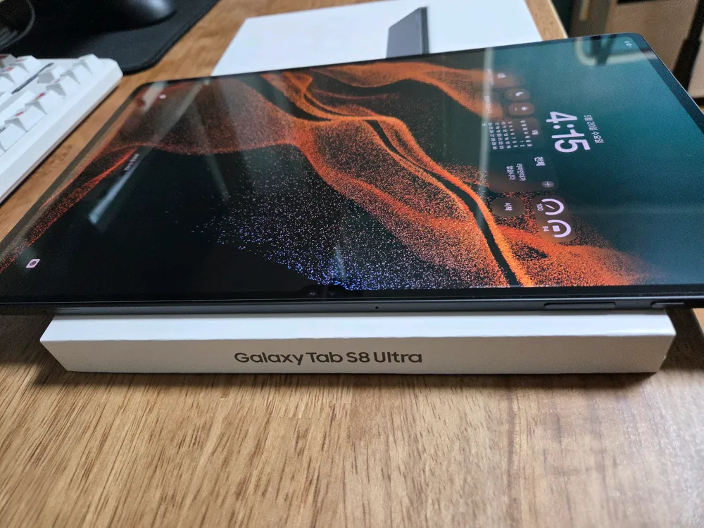 삼성 갤럭시탭 S8 울트라 256gb wifi 태블릿 pc 풀박스 이미지