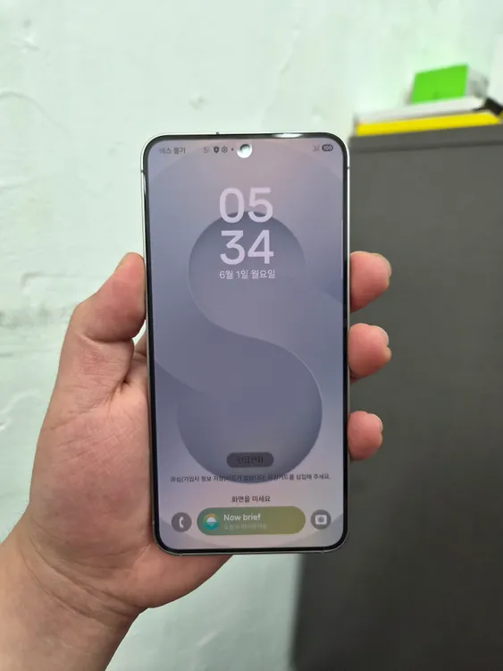 갤럭시 S25 실버 512G 이미지