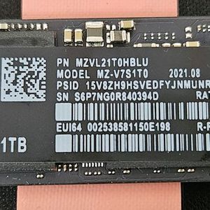 삼성 970 evo plus 1tb SSD 팝니다 이미지