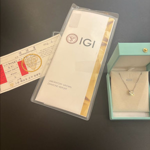 IGI 2캐럿 18k 목걸이 새상품 이미지