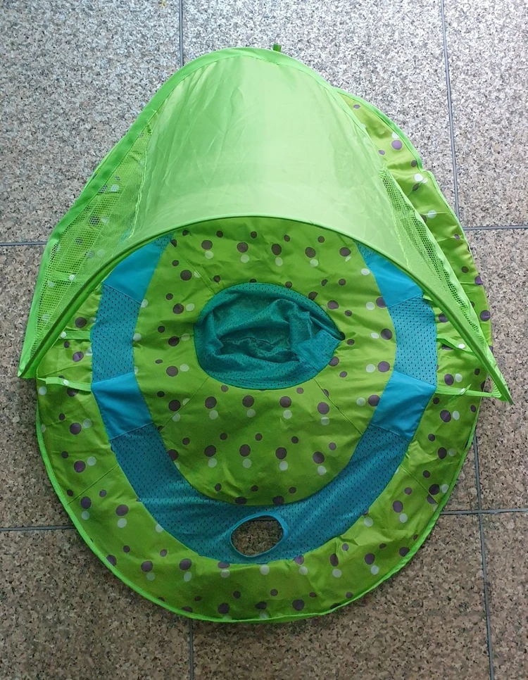 swimways 보행기 튜브 캐노피 문어 물놀이 용품 이미지