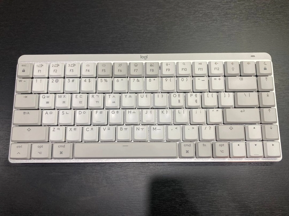 로지텍 MX Mechanical Mini for Mac 갈축 이미지