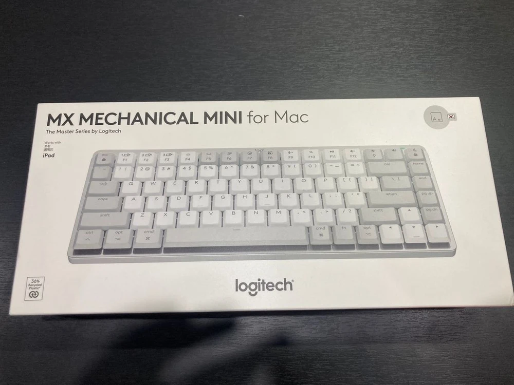 로지텍 MX Mechanical Mini for Mac 갈축 이미지