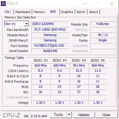 DDR3 메모리 4GB 3개 세트 이미지
